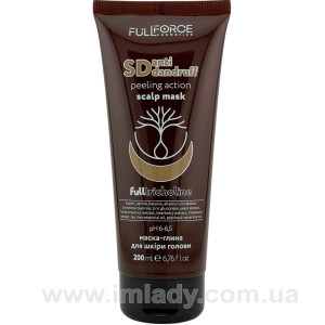Маска-глина для шкіри із проявами лупи Full Force scalp mask 200 мл